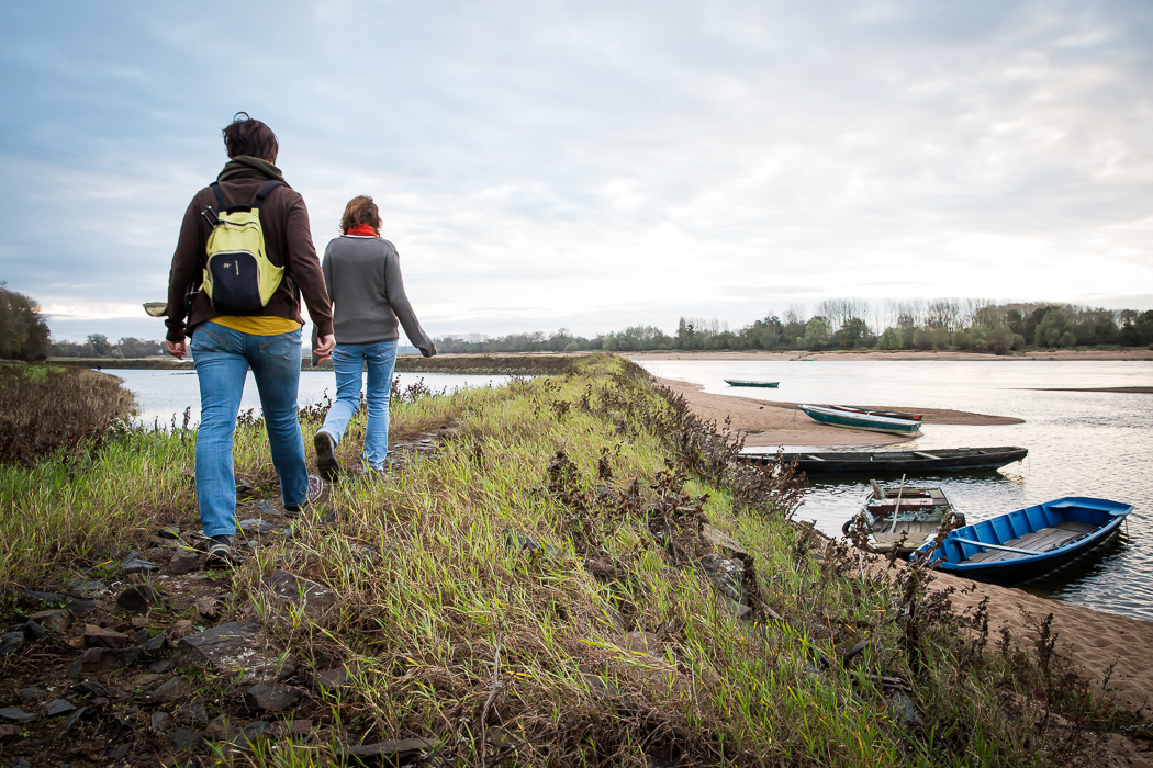 2 randonneurs en Pays d'Ancenis