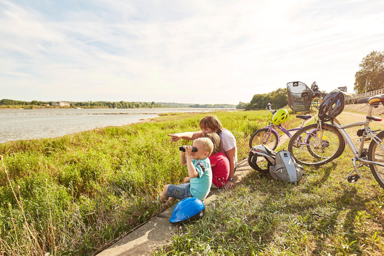 La Loire à vélo en famille au Pays d'Ancenis.