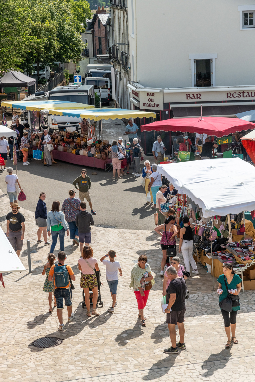 Le marché d'Ancenis-Saint-Géréon