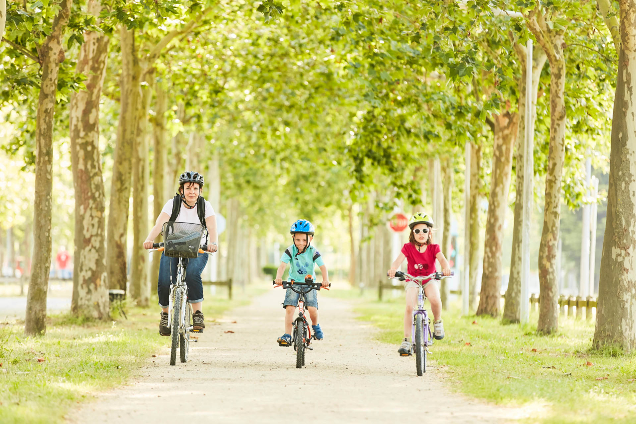 Vélo en famille