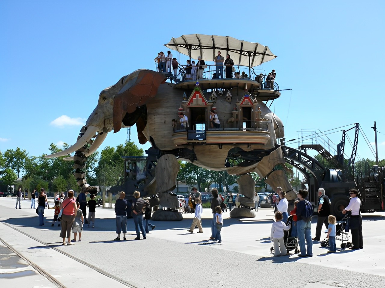 L'éléphant mécanique de Nantes