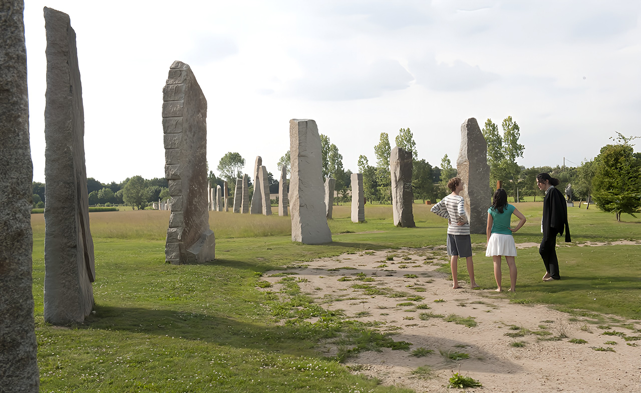 Parc de sculptures monumentales à Mouzeil